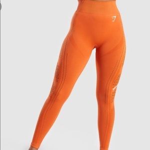 gymshark orange set